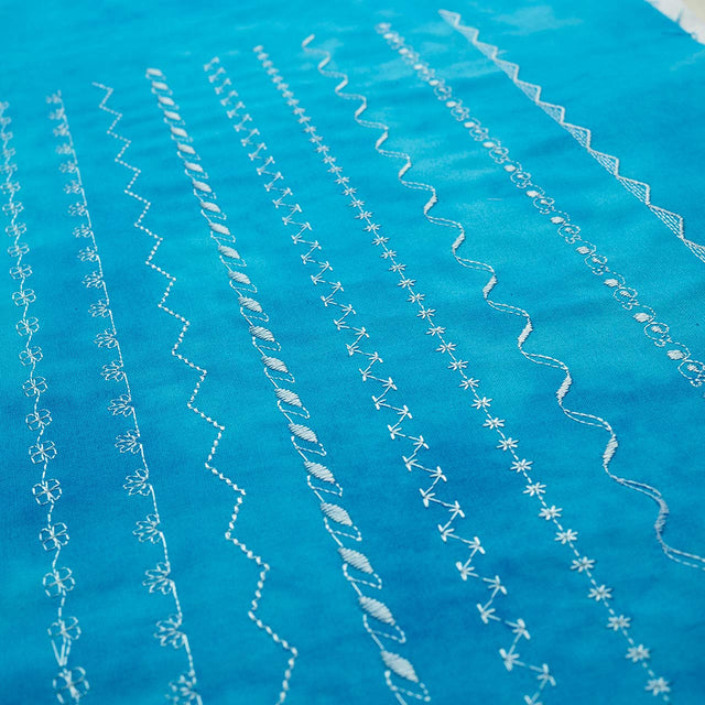 High Quality Stitches, Up To 7 mm In Width, For Every Technique