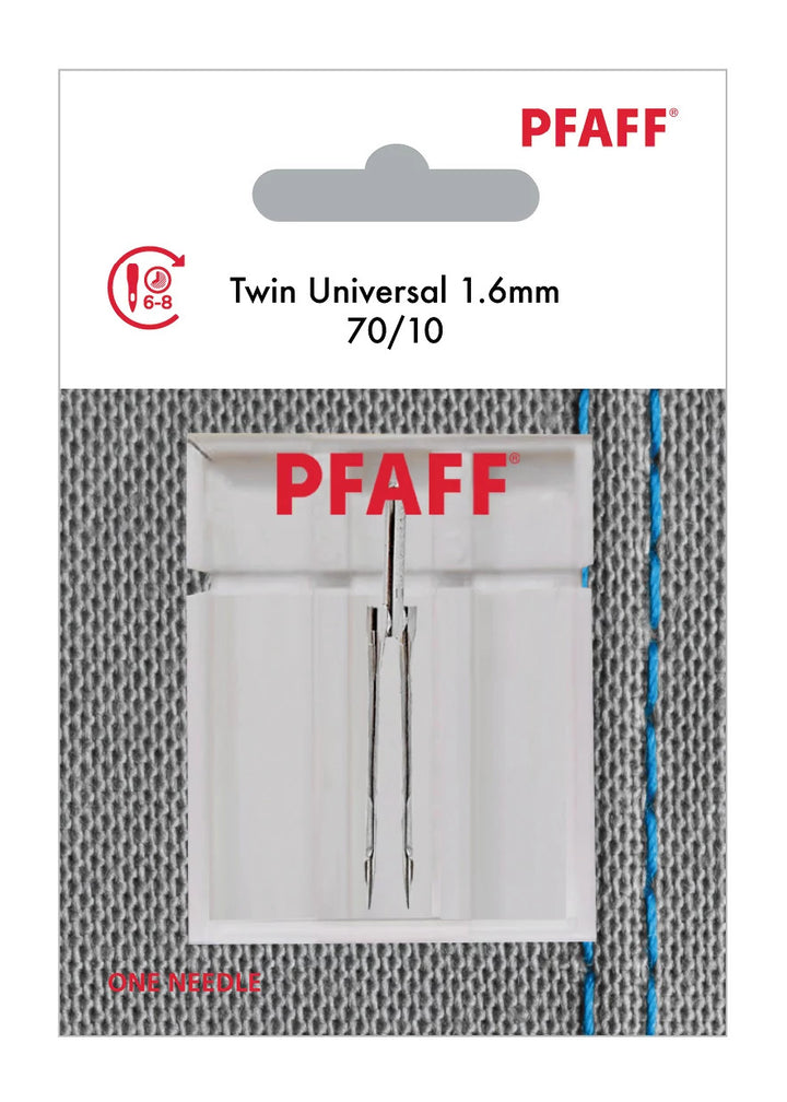 PFAFF® Twin Universal 1.6mm Needle Size 70/10 1