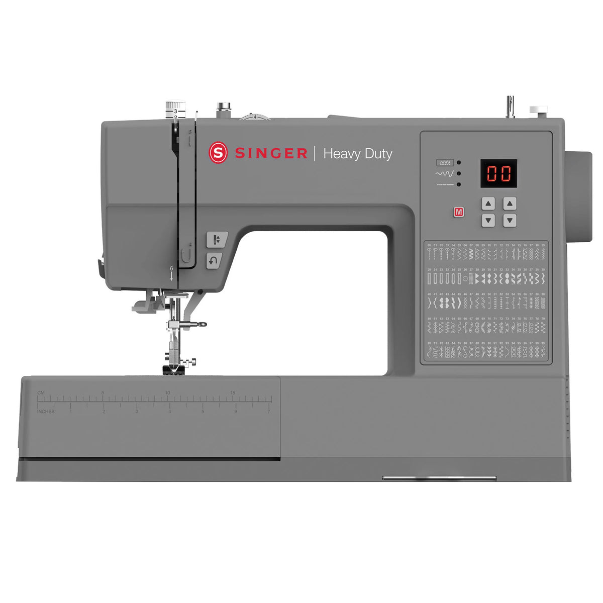 Singer Heavy Duty HD6605C computerised sewing machine front view