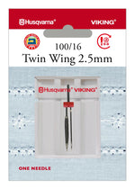 HUSQVARNA® VIKING® Twin Wing 2.5mm Needle Size 100/16