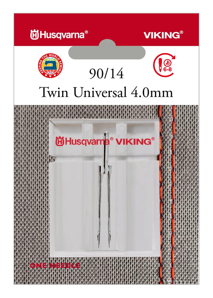 HUSQVARNA® VIKING® Twin Universal 4.0mm Needle Size 90/14 2