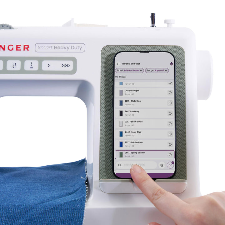 Šicí a vyšívací stroj SINGER® Smart Heavy Duty 9125™