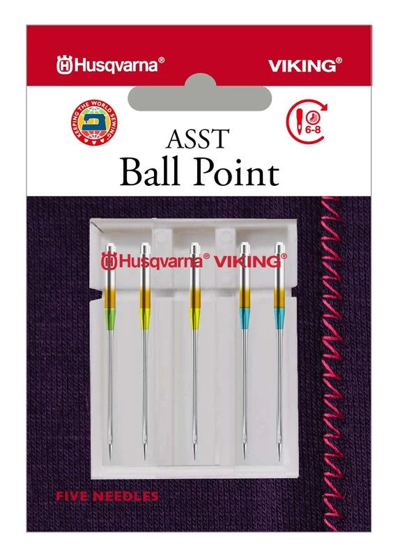 HUSQVARNA® VIKING® Ball Point Nadeln Verschiedene Größen 5er-Pack 1