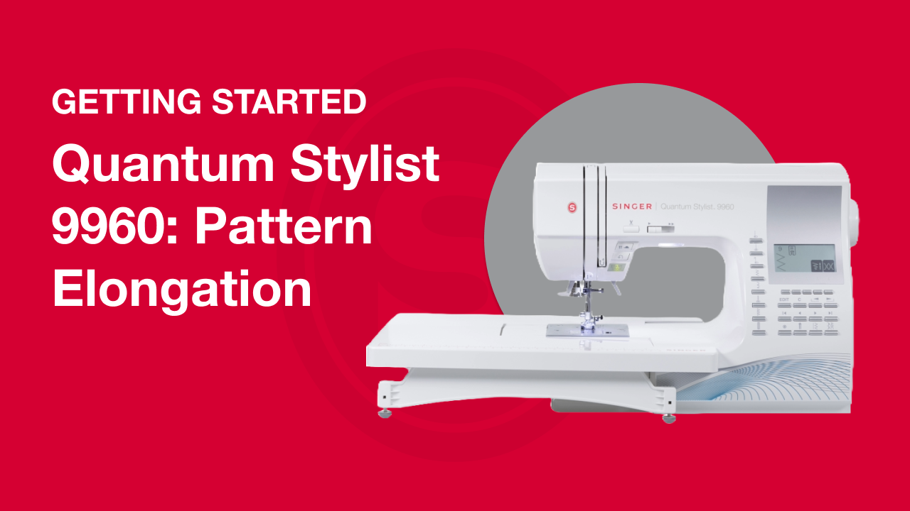 Erste Schritte mit dem Quantum Stylist™ 9960: Musterverlängerung