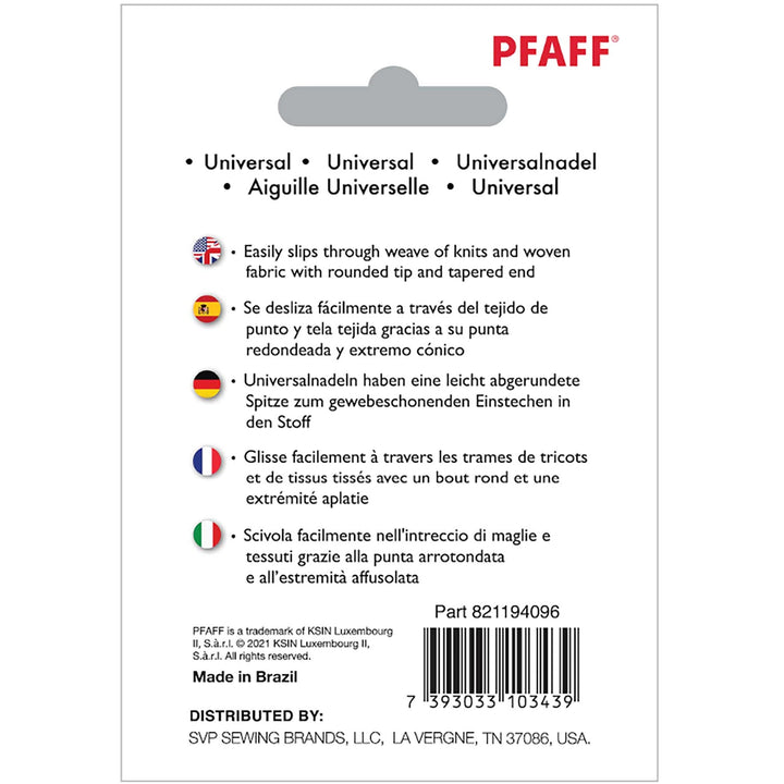 PFAFF® Universal-Nadeln Größe 80/12 5er-Pack 2